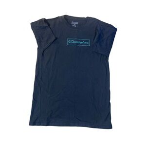 Champion Black Tee